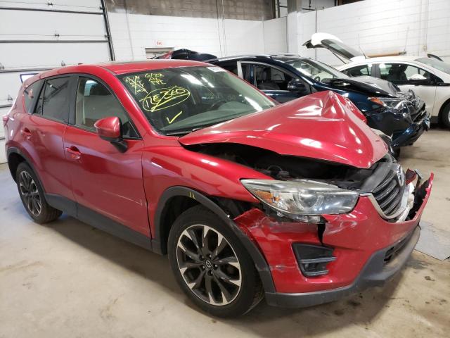 MAZDA CX-5 GT 2016 with VIN JM3KE4DYXG0624441 - Photo from auction