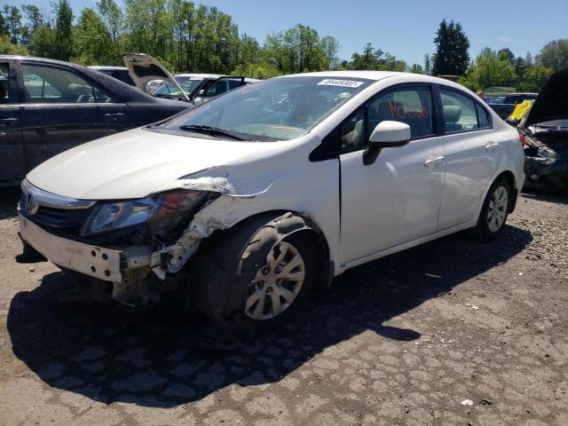 Photo 2 from auction – 2012 HONDA CIVIC LX with VIN 2HGFB2F50CH336185