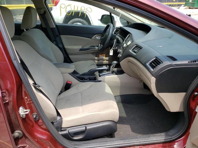 Photo 5 from auction – 2013 HONDA CIVIC LX with VIN 2HGFB2F52DH570829