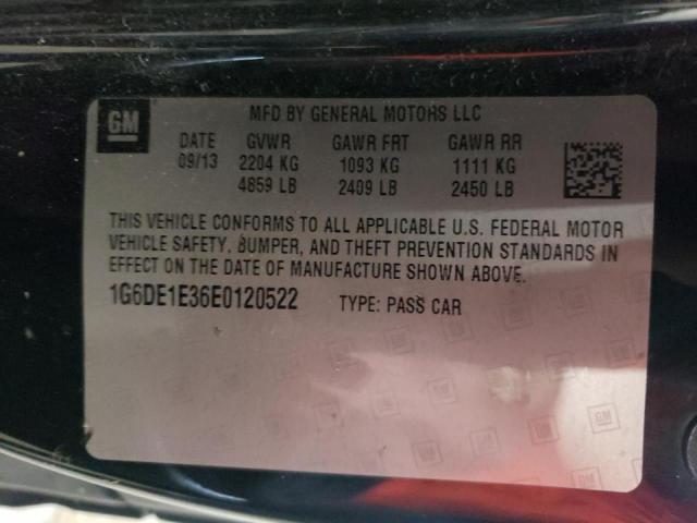 Photo 10 from auction – 2014 CADILLAC CTS with VIN 1G6DE1E36E0120522