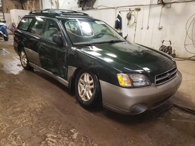 SUBARU LEGACY OUT 2000 with VIN 4S3BH6868Y7658066 - Photo from auction