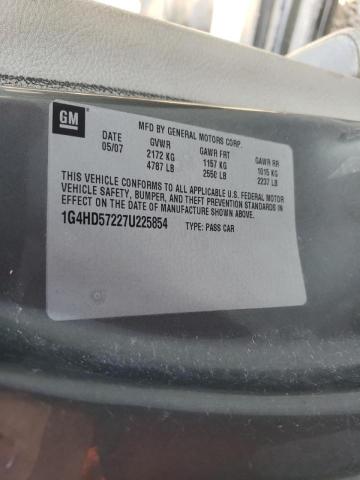 Photo 10 from auction – 2007 BUICK LUCERNE CX with VIN 1G4HD57227U225854