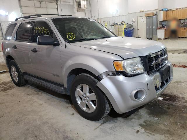 FORD ESCAPE XLS 2008 with VIN 1FMCU92Z98KA81917 - Photo from auction