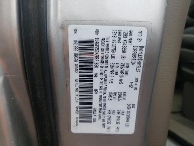 Photo 10 from auction – 2002 DODGE CARAVAN SE with VIN 1B4GP253X2B671656