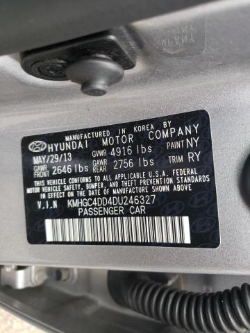 Photo 10 from auction – 2013 HYUNDAI GENESIS 3. with VIN KMHGC4DD4DU246327