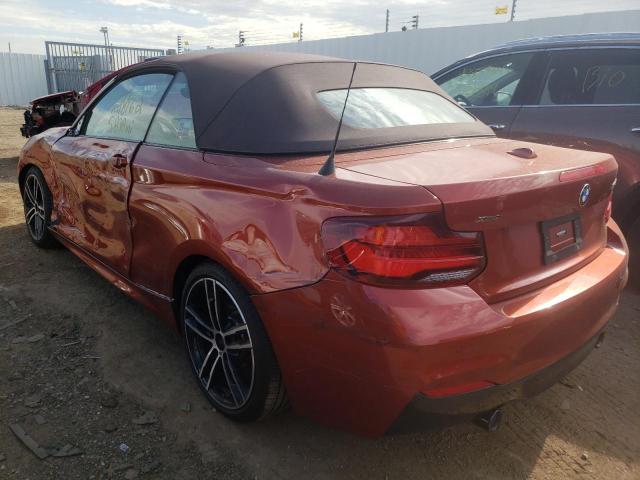 Photo 3 from auction – 2021 BMW M240XI with VIN WBA2N3C05M7H00004