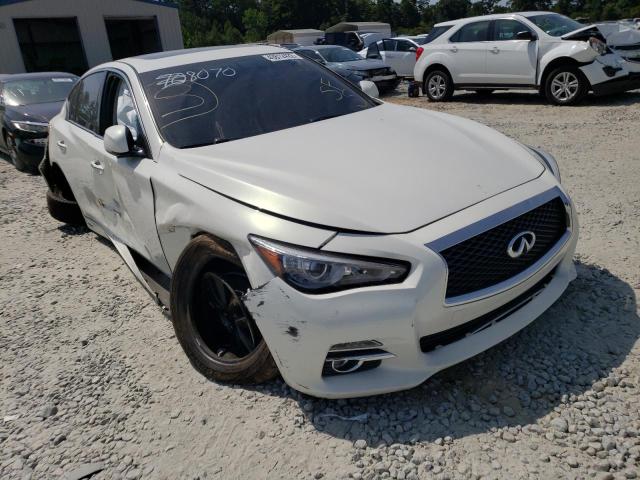 INFINITI Q50 BASE 2015 with VIN JN1BV7AP1FM348070 - Photo from auction