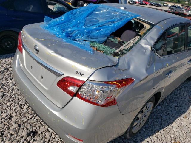 Photo 9 from auction – 2015 NISSAN SENTRA S with VIN 3N1AB7AP7FL646122