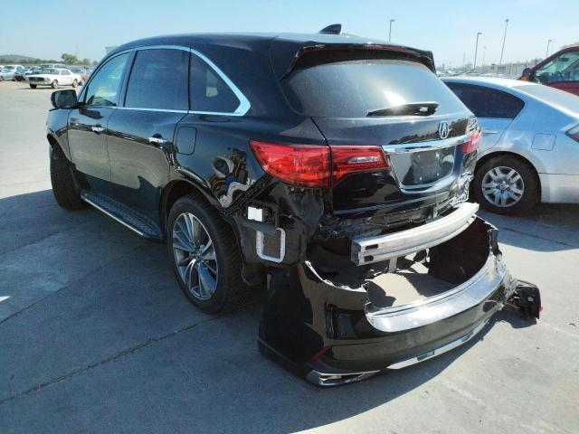 Photo 3 from auction – 2017 ACURA MDX TECHNO with VIN 5FRYD4H57HB009448
