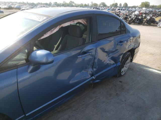 Photo 9 from auction – 2008 HONDA CIVIC LX with VIN 1HGFA16508L018736
