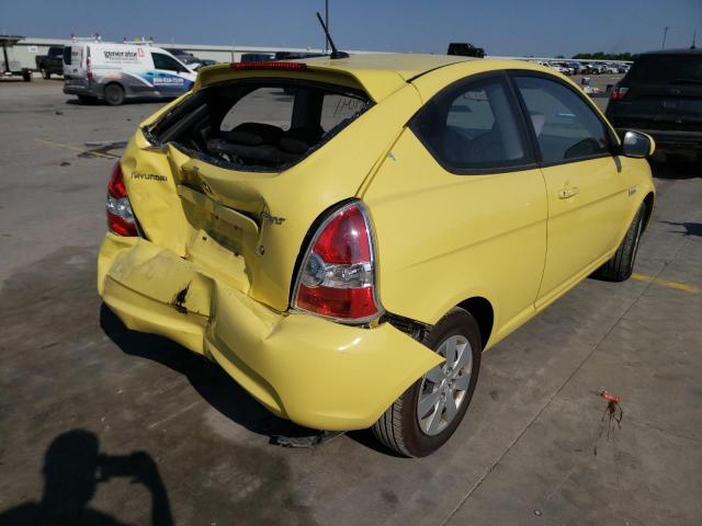 Photo 4 from auction – 2010 HYUNDAI ACCENT BLU with VIN KMHCM3AC4AU172646
