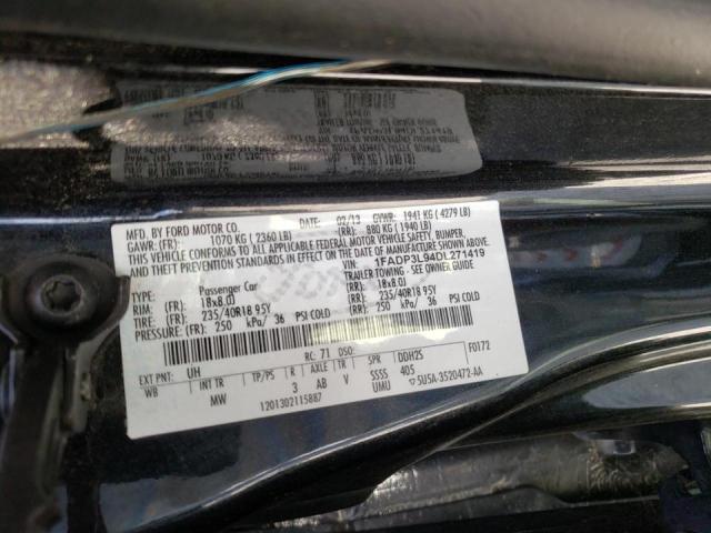 Photo 10 from auction – 2013 FORD FOCUS ST with VIN 1FADP3L94DL271419