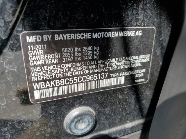Photo 10 from auction – 2012 BMW 750 LI with VIN WBAKB8C55CC965137