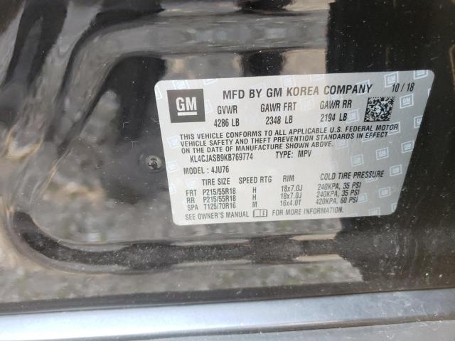 Photo 10 from auction – 2019 BUICK ENCORE PRE with VIN KL4CJASB9KB769774