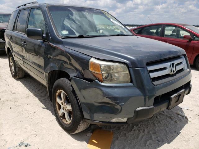 Photo 9 from auction – 2006 HONDA PILOT EX with VIN 2HKYF185X6H529233