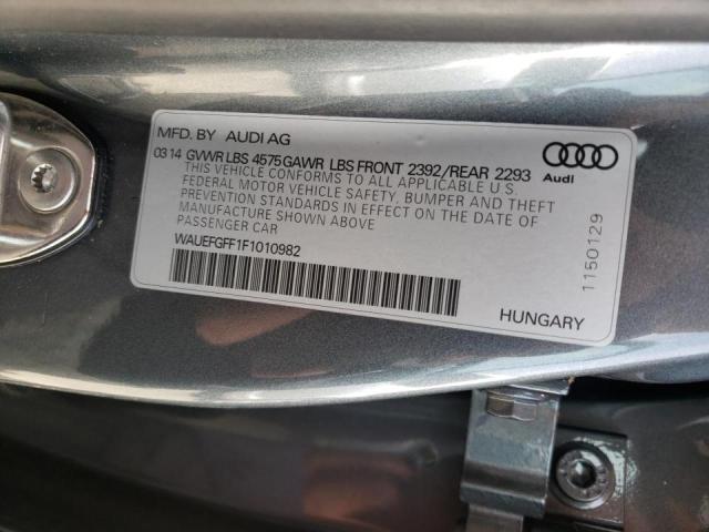 Photo 10 from auction – 2015 AUDI A3 PREMIUM with VIN WAUEFGFF1F1010982