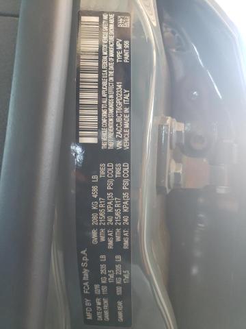 Photo 10 from auction – 2016 JEEP RENEGADE T with VIN ZACCJBCT6GPD23341