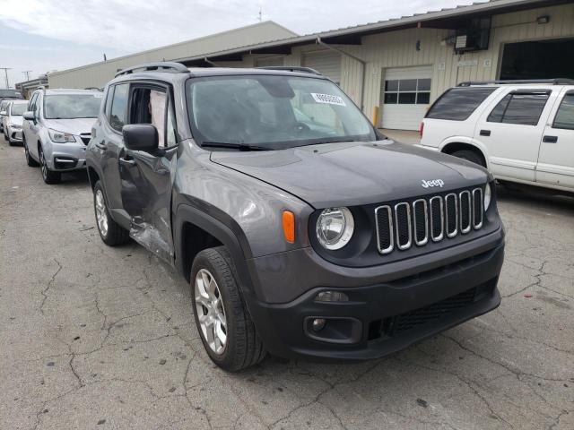 JEEP RENEGADE L 2017 with VIN ZACCJBBB3HPG49138 - Photo from auction