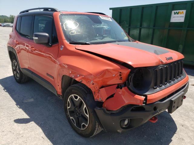 JEEP RENEGADE T 2016 with VIN ZACCJBCT4GPD88253 - Photo from auction