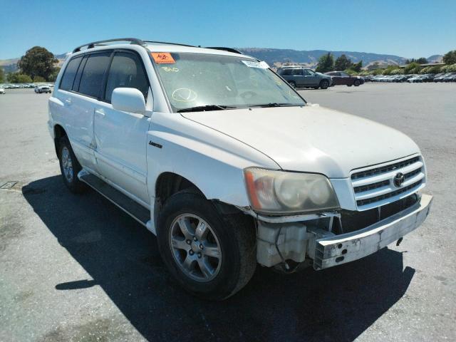 TOYOTA HIGHLANDER 2002 with VIN JTEHF21A820063009 - Photo from auction
