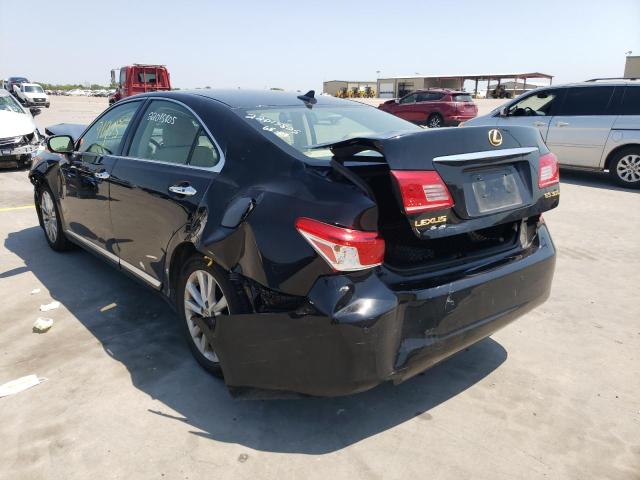 Photo 3 from auction – 2010 LEXUS ES 350 with VIN JTHBK1EG9A2357115