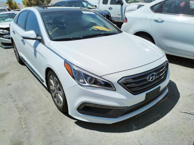 HYUNDAI SONATA SPO 2017 with VIN 5NPE34AF2HH478815 - Photo from auction