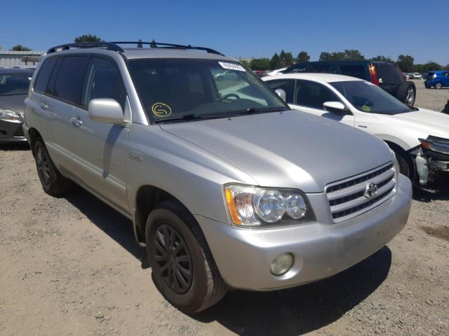 TOYOTA HIGHLANDER 2003 with VIN JTEHF21A630152448 - Photo from auction