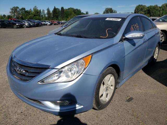 Photo 2 from auction – 2011 HYUNDAI SONATA HYB with VIN KMHEC4A48BA003548