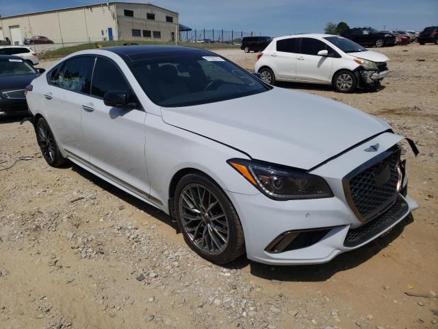 GENESIS G80 BASE 2019 with VIN KMHGN4JB9KU286994 - Photo from auction