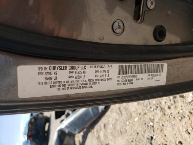 Photo 10 from auction – 2012 DODGE CHALLENGER with VIN 2C3CDYBT5CH226031