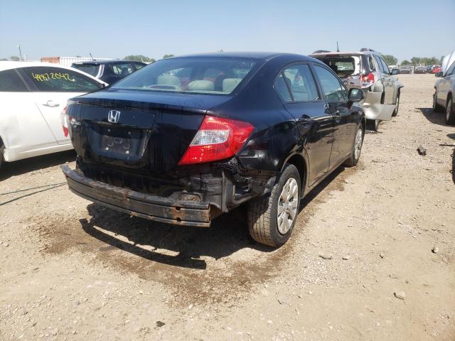 Photo 4 from auction – 2012 HONDA CIVIC LX with VIN 19XFB2F5XCE015927