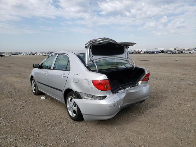 Photo 3 from auction – 2006 TOYOTA COROLLA with VIN JTDBR32EX60087990