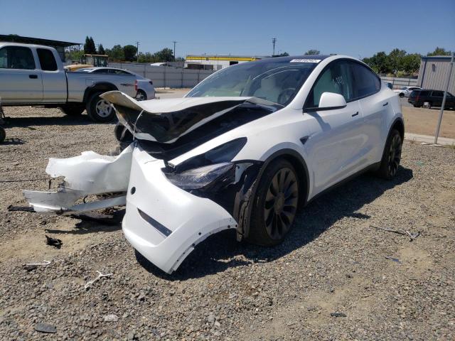 Zdjęcie 2 z aukcji – 2022 TESLA MODEL Y z VIN 7SAYGDEF5NF411294