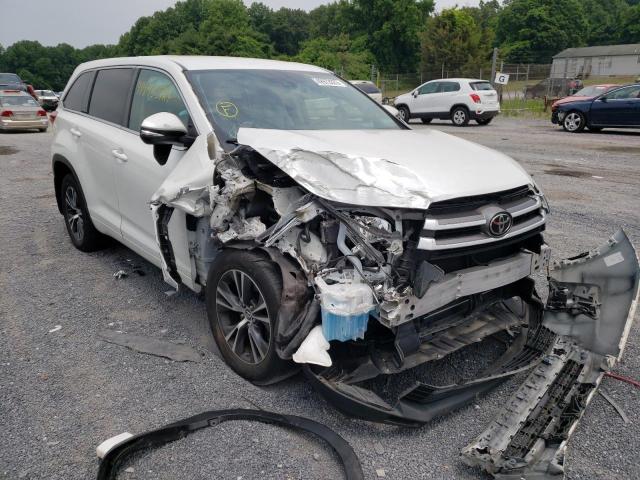 TOYOTA HIGHLANDER 2018 with VIN 5TDBZRFH4JS801187 - Photo from auction