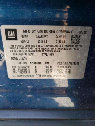 Photo 10 from auction – 2019 BUICK ENCORE PRE with VIN KL4CJASB7KB765481