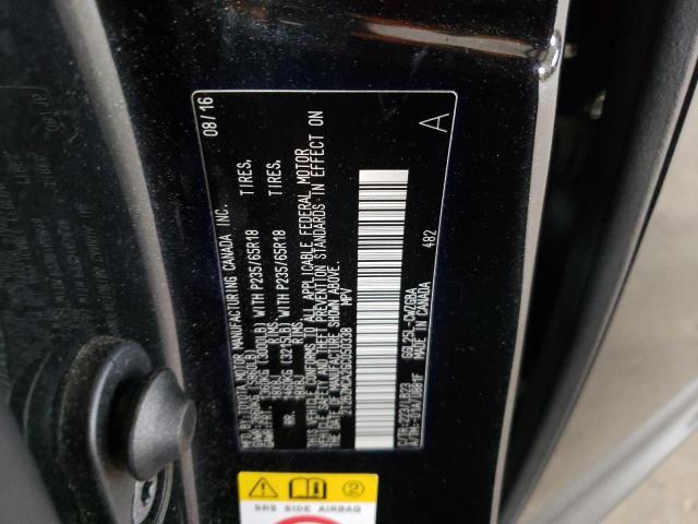 Photo 10 from auction – 2016 LEXUS RX 350 BAS with VIN 2T2BZMCA2GC050338