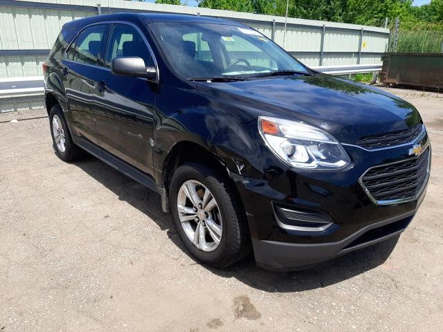 CHEVROLET EQUINOX LS 2017 with VIN 2GNALBEKXH1611226 - Photo from auction