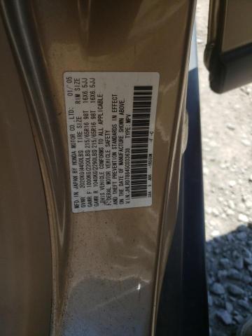 Photo 10 from auction – 2005 HONDA CR-V EX with VIN JHLRD78845C033638