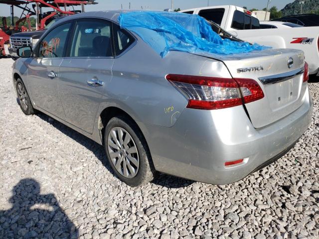 Photo 3 from auction – 2015 NISSAN SENTRA S with VIN 3N1AB7AP7FL646122