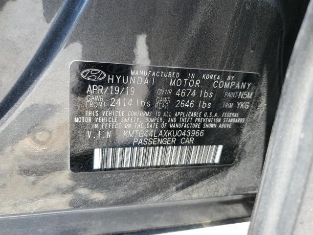 Photo 10 from auction – 2019 GENESIS G70 PRESTI with VIN KMTG44LAXKU043966