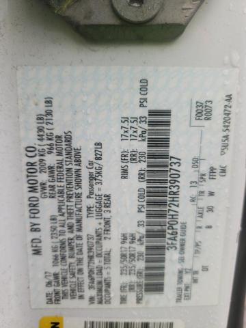 Photo 10 from auction – 2017 FORD FUSION SE with VIN 3FA6P0H72HR390737