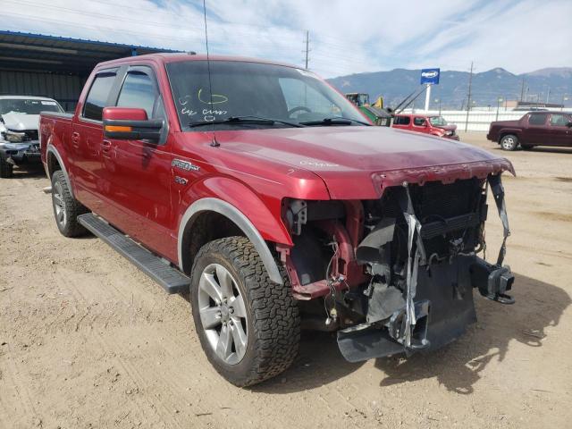 FORD F150 SUPER 2013 with VIN 1FTFW1EF2DFC09819 - Photo from auction