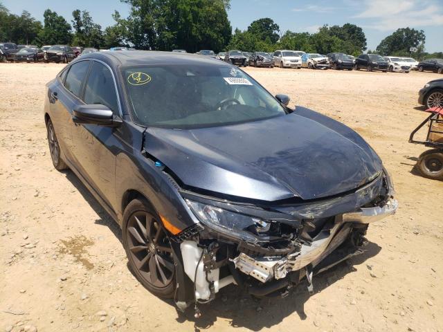 HONDA CIVIC EX 2020 with VIN 19XFC1F38LE019237 - Photo from auction
