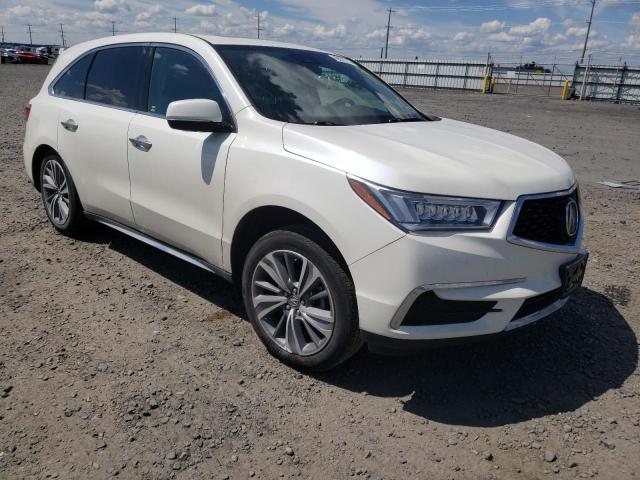ACURA MDX 2017 with VIN 5FRYD4H54HB041791 - Photo from auction