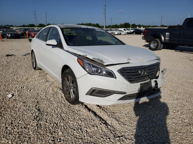HYUNDAI SONATA SE 2016 with VIN 5NPE24AF3GH361228 - Photo from auction