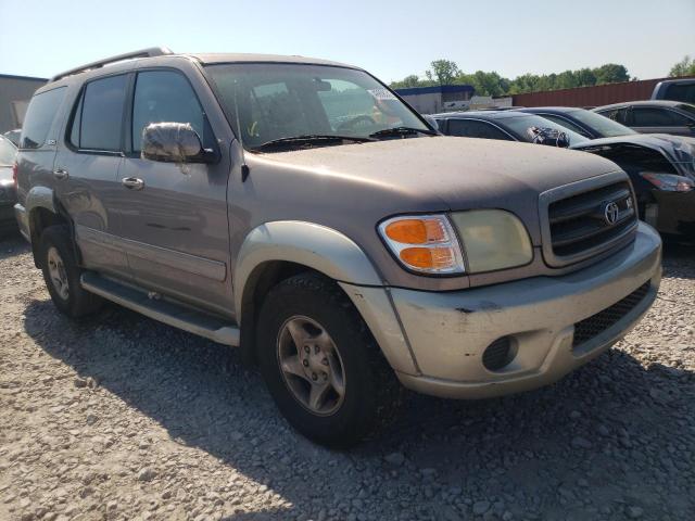 TOYOTA SEQUOIA SR 2002 with VIN 5TDZT34AX2S124263 - Photo from auction