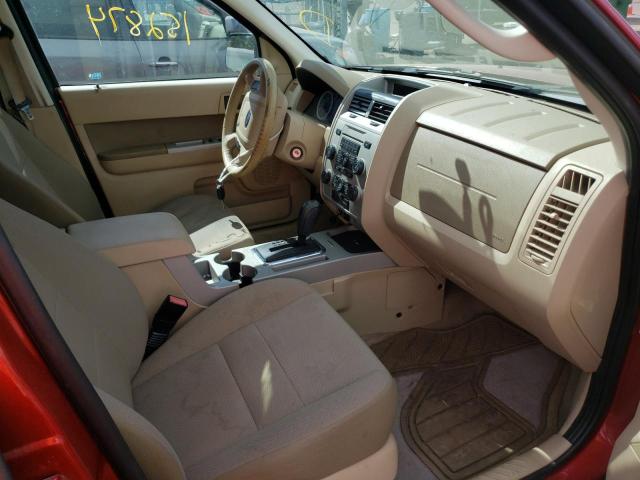 Photo 5 from auction – 2009 FORD ESCAPE XLT with VIN 1FMCU03769KC96682
