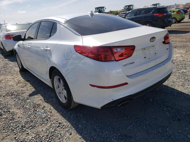 Photo 3 from auction – 2015 KIA OPTIMA LX with VIN KNAGM4A74F5639707