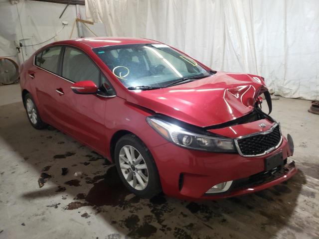 KIA FORTE LX 2017 with VIN 3KPFL4A7XHE096713 - Photo from auction