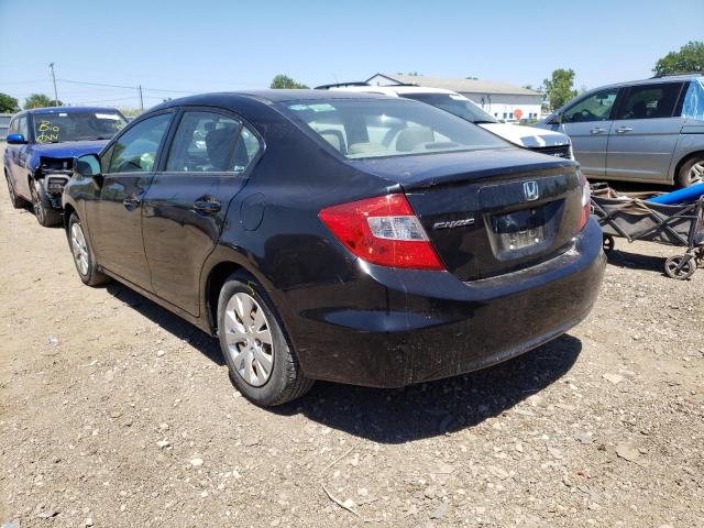 Photo 3 from auction – 2012 HONDA CIVIC LX with VIN 19XFB2F58CE078122